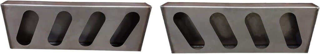 Triple Oval Slanted Steel Light Box (1 pair) Q351384