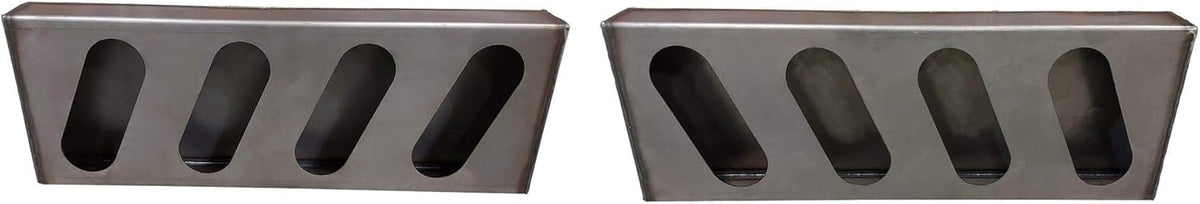 Triple Oval Slanted Steel Light Box (1 pair) Q351384