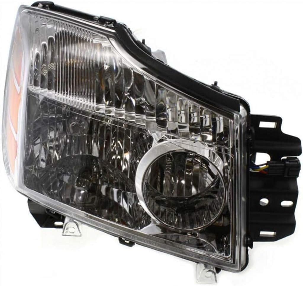 Headlight Assembly for Nissan Titan Armada 2004-2007 Passenger Side Z838210