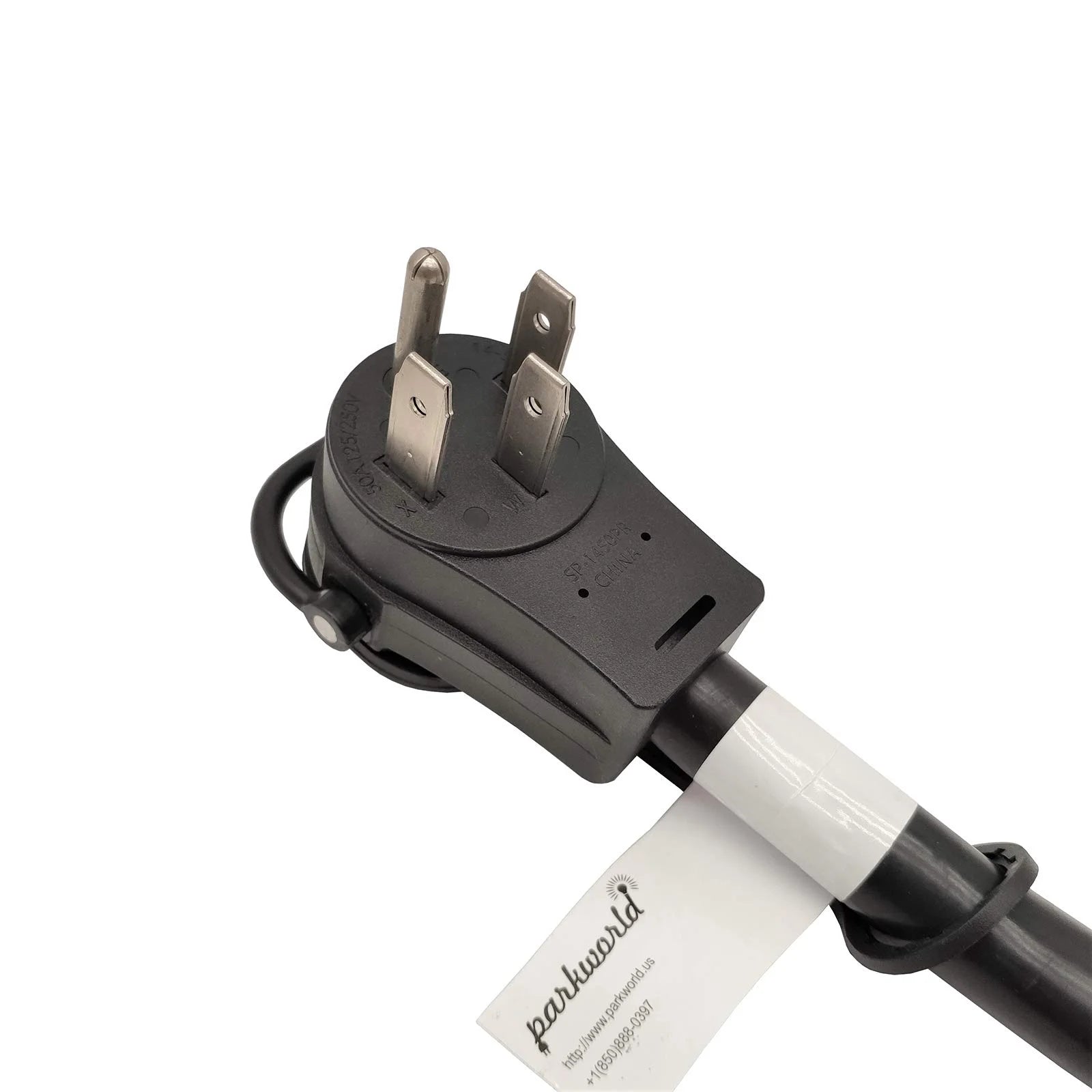 RV 50A Splitter Adapter Cord 14-50P to 14-50R & 10-50R Industrial 3-Prong 50A 250V Female (1.5FT) U450