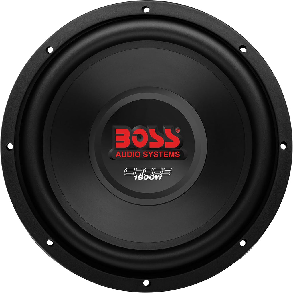 12 Inch Dual 4 Ohm Voice Coil Car Subwoofer Pack of 2 O98521