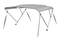 36 H x 79-84 W 6& Long 3 Bow Gray Boat Cover Z1024