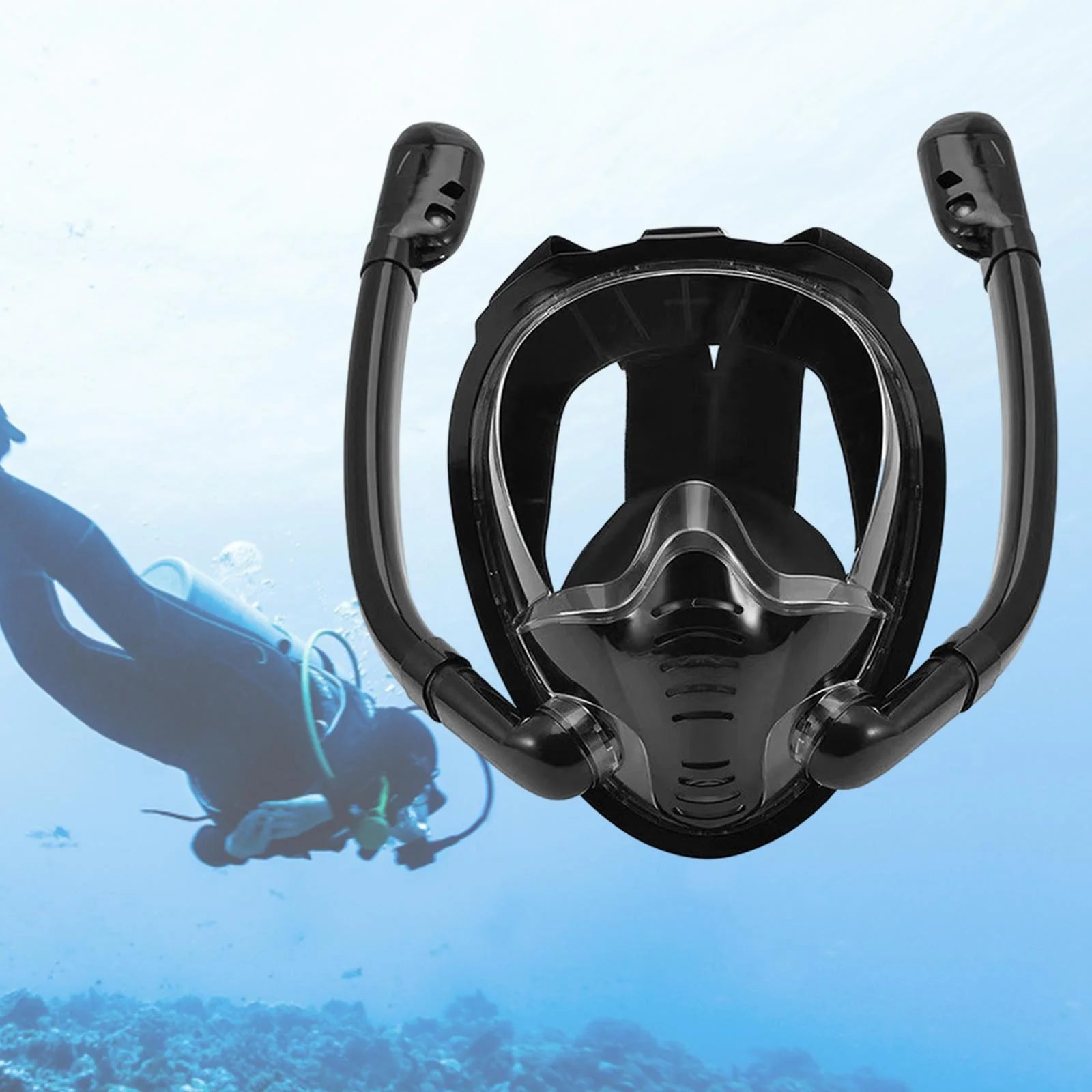 Black Diving Snorkel Tube Q809