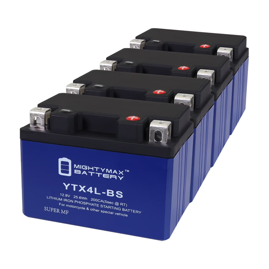 4 Pack Lithium Replacement Battery E270777