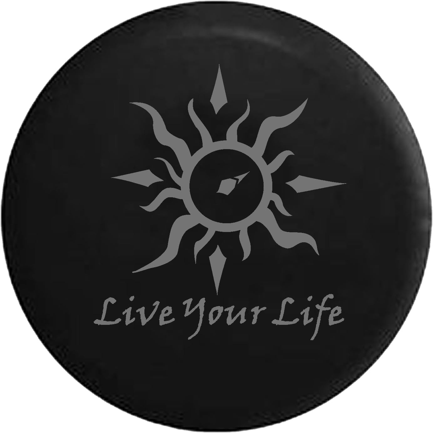 Red Ink 33 in Pack of 2 Spare Tire Cover C757