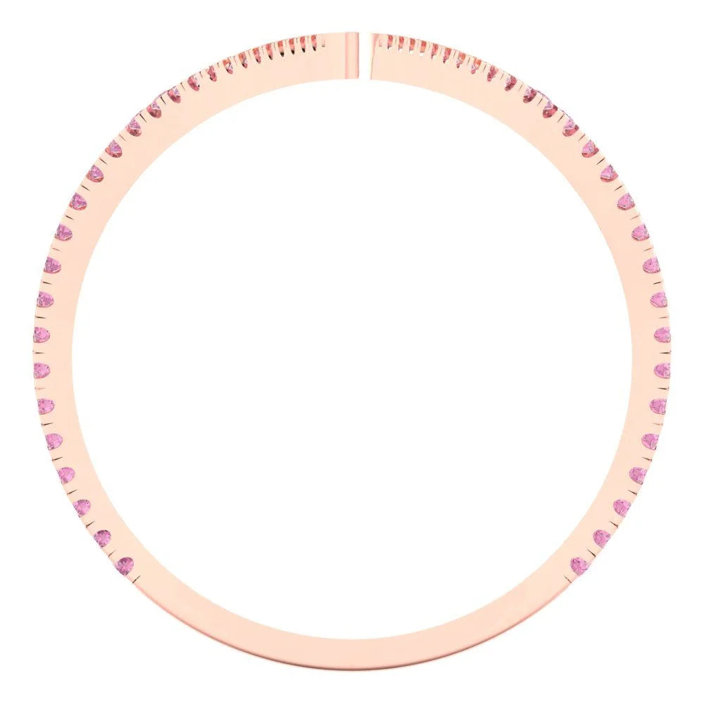 0.52 ct Pink Diamond 14k Rose Gold Ring size 3.75 V750635