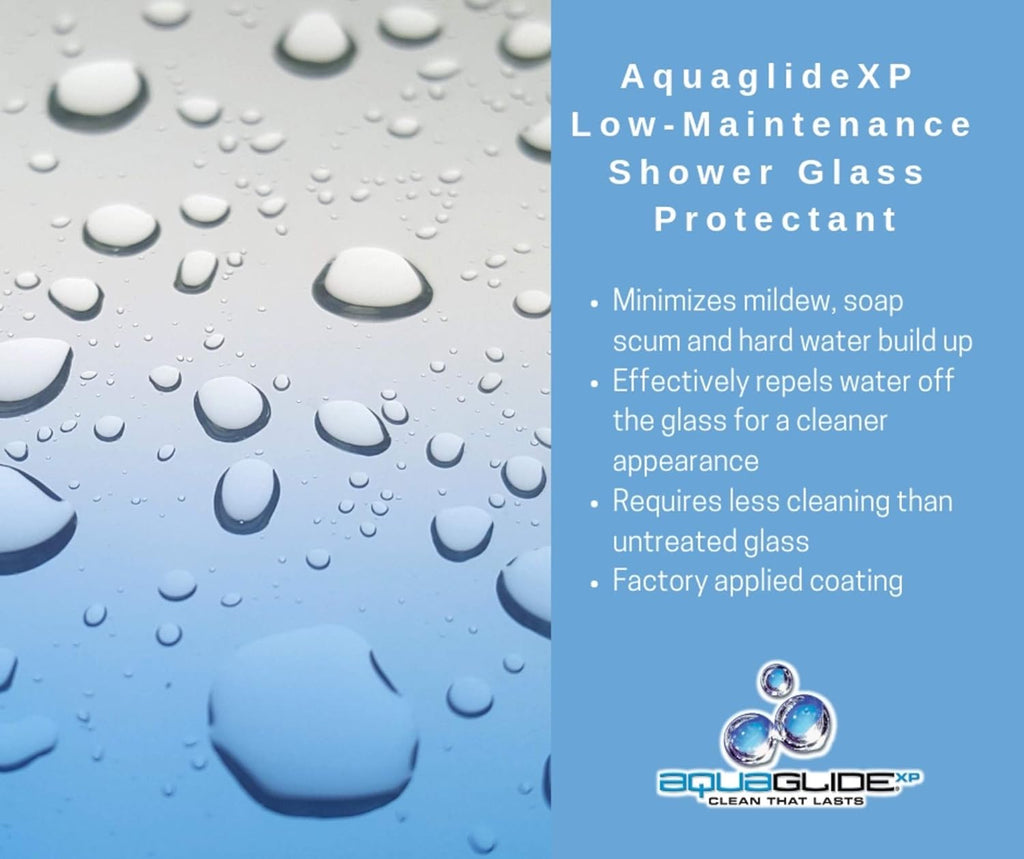 Frameless Swing Shower Door Clear Glass Chrome Finish L413