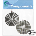 2-Pack 8 inch 6 Turns & 6 inch 5 Turns Surface Burner Elements M88861