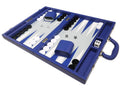 Indigo Blue Backgammon Set, 16-Inch F8511