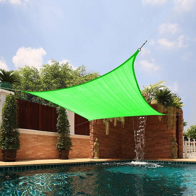 Medium Square Sun Shade Green I244514