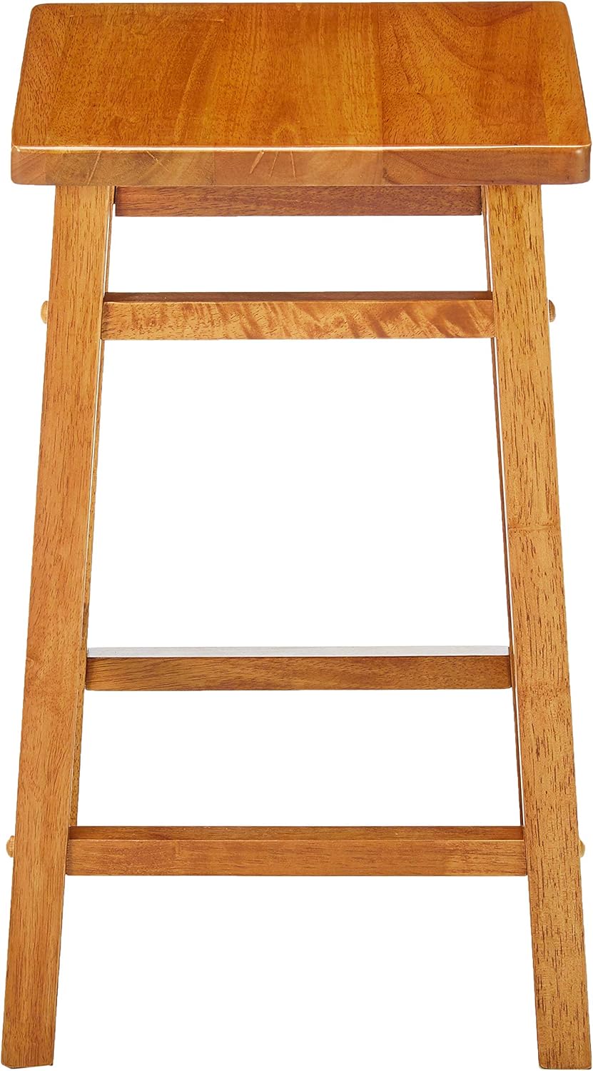 Teak Bar Stool, Pack of 2 O11308