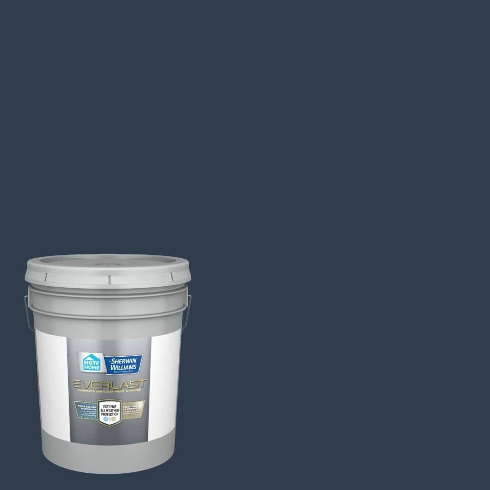 5-Gallon Satin Exterior Paint W1558