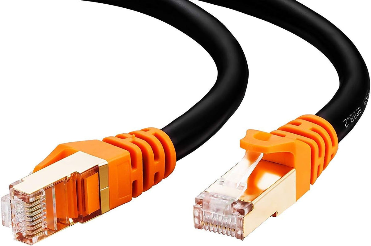 Cat 7 Outdoor Ethernet Cable 200 ft Heavy Duty Double Shielded Waterproof Direct Burial Ethernet Cable V106564