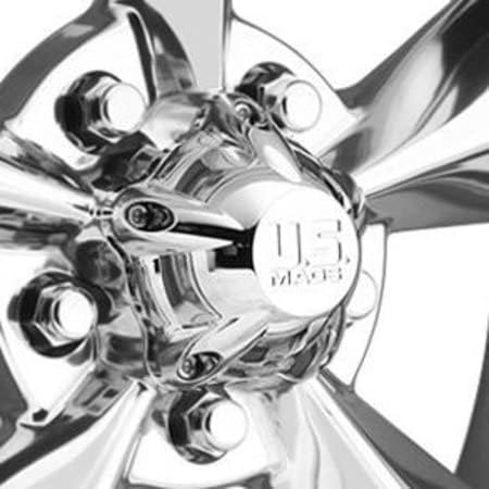 Polished Wheel Center Cap 4-1/16 OD Bolt-On A7393