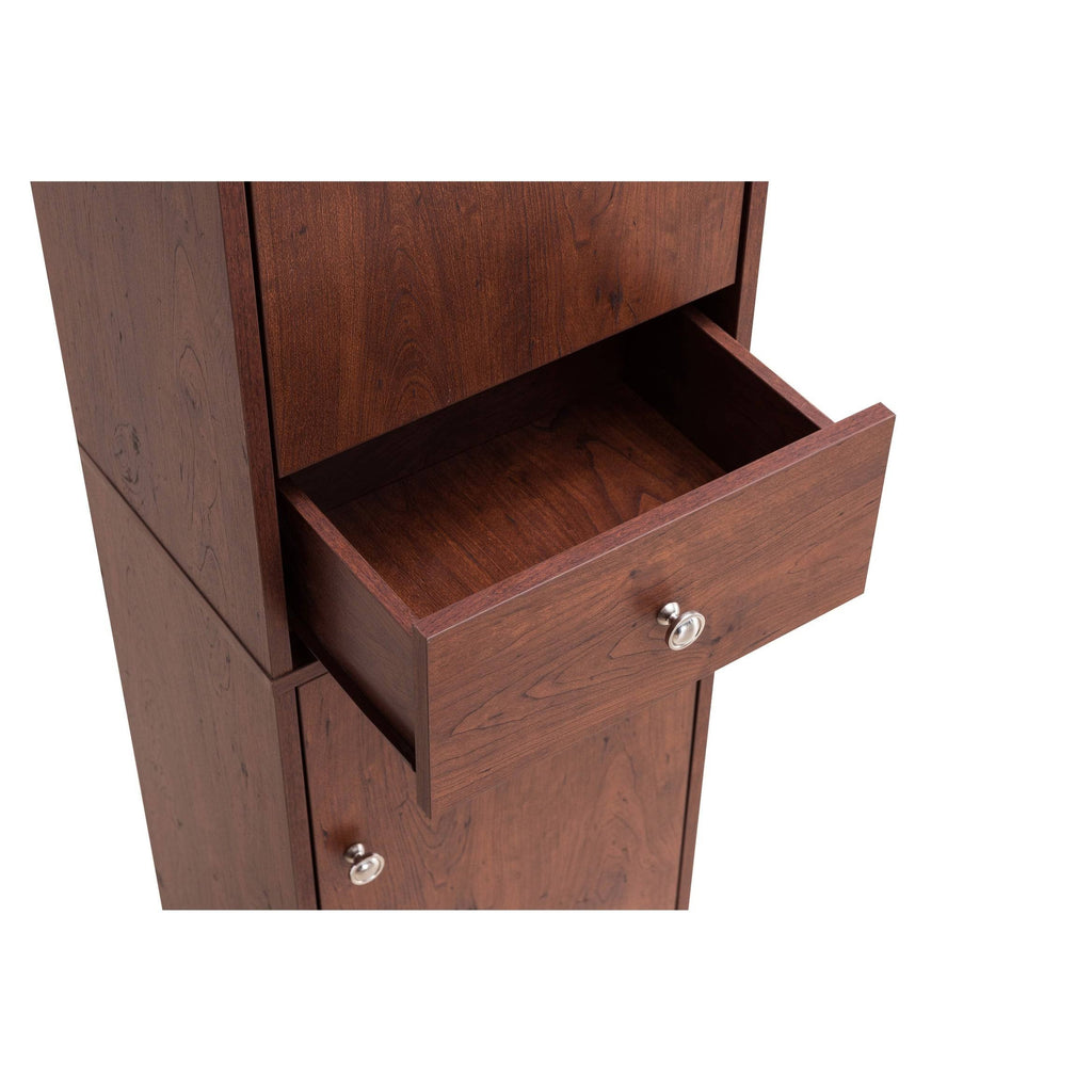 White Oak Compact Farmhouse Armoire N753