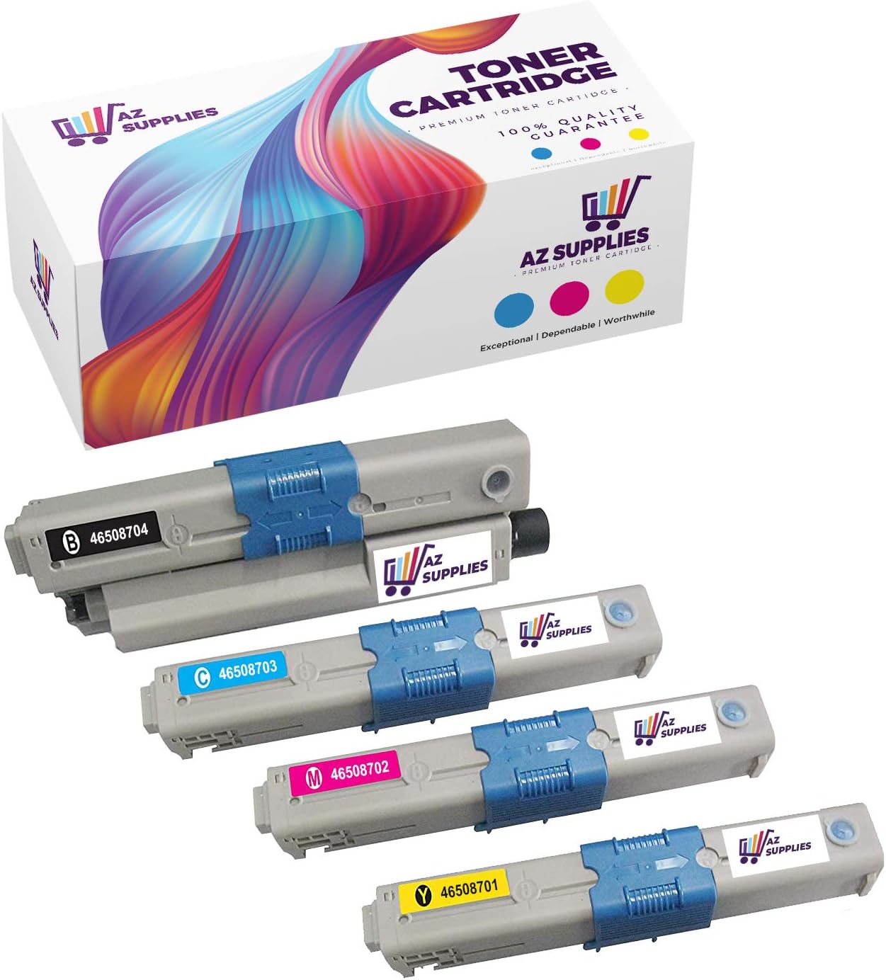 Compatible Toner Cartridge 4-Packs Pack of 2 P83383
