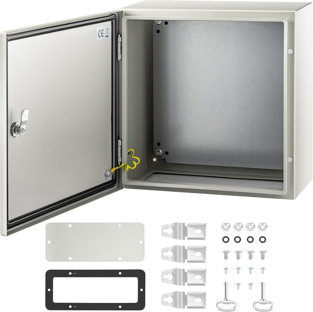 16 x 16 x 8'' NEMA 4X Steel Electrical Box with Mounting Plate T915097