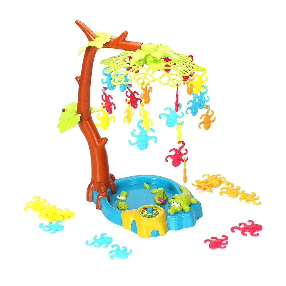 Monkey Swing Tree Board Game Educational Toys A96980
