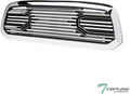 Chrome ABS Front Hood Bumper Grill Grille For Dodge Ram 1500 13-18 / Classic 19-22 A7242