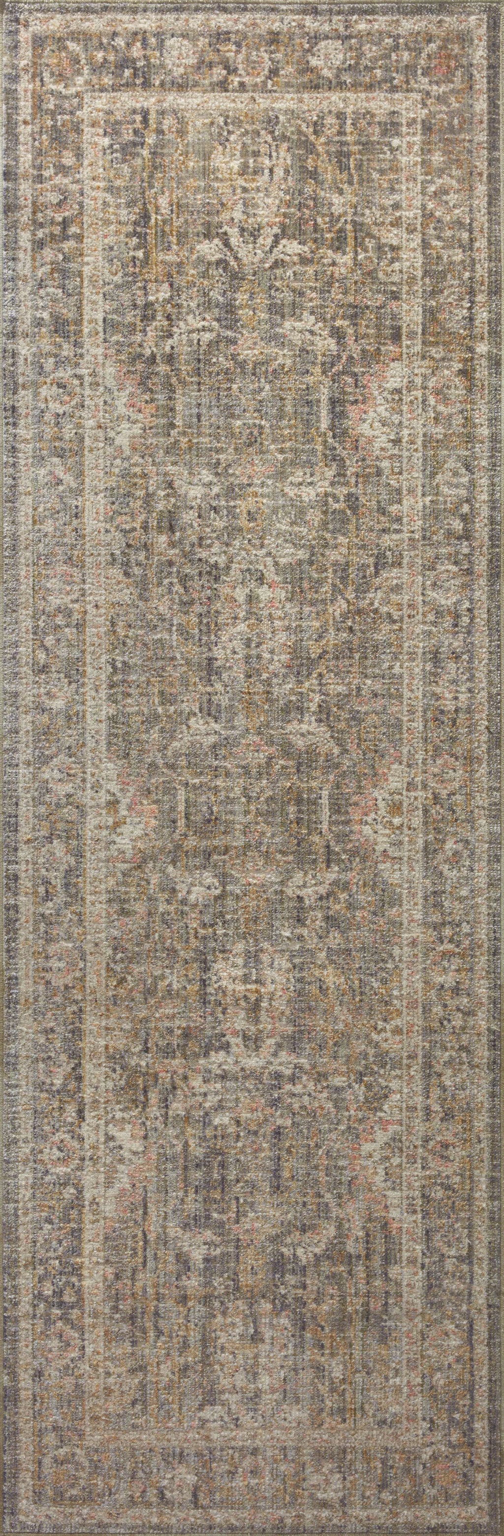 Sage/Blush 2'-7" x 8'-0" Area Rug I17065