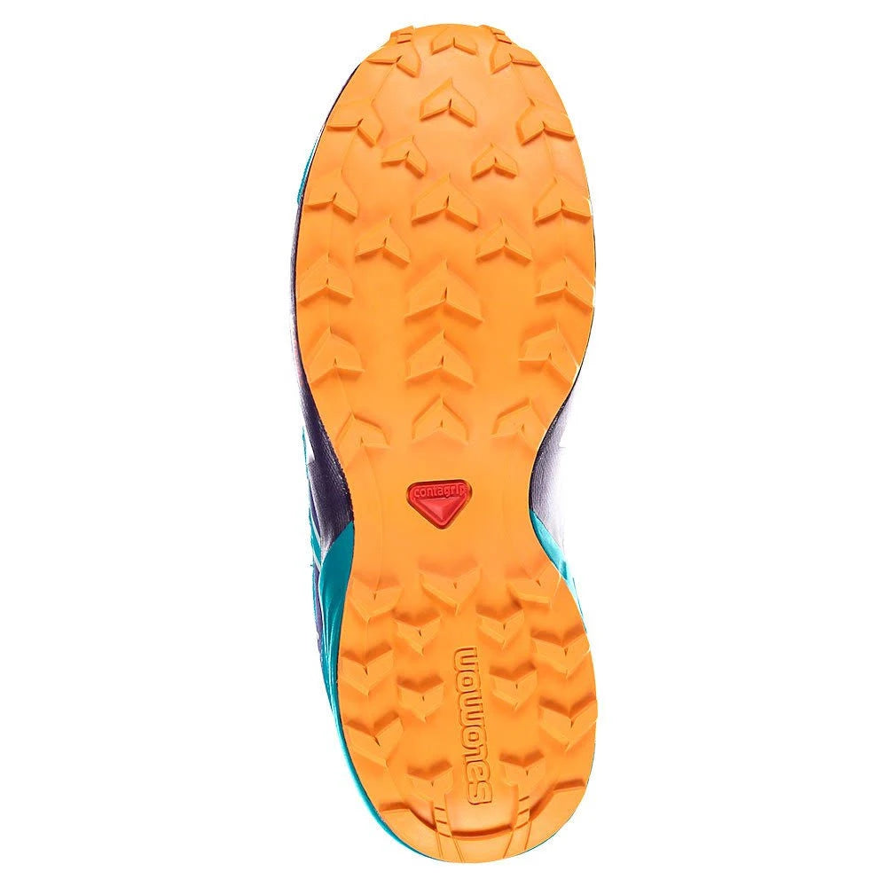 Kids Blue Trail Running Shoe T8963