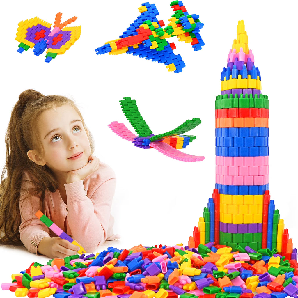 600 Pcs Building Blocks Construction STEM Toy I5097