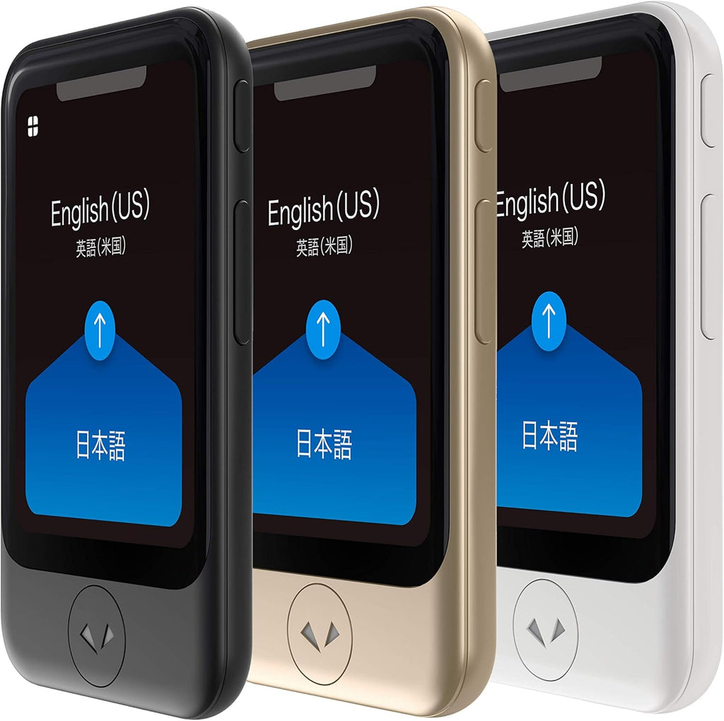 White 82 Language Voice Translator with 2 Year Built-in Data K249185