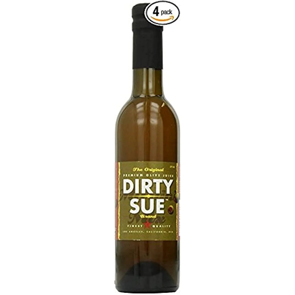 12.69 oz Premium Olive Juice Glass Bottles (Pack of 4) O992