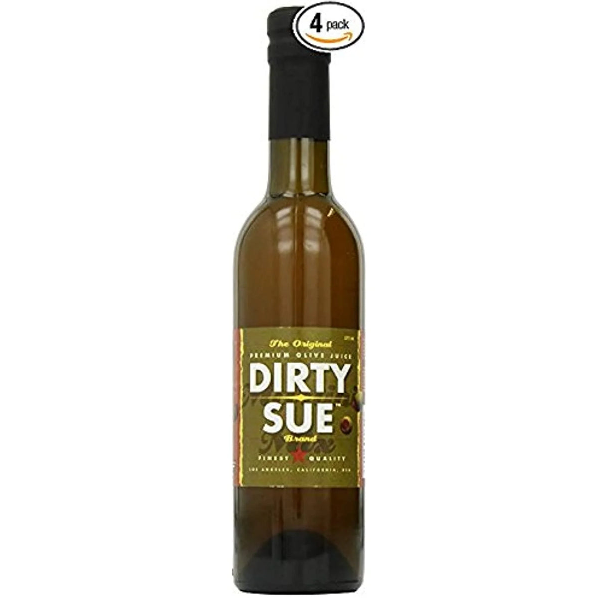 12.69 oz Premium Olive Juice Glass Bottles (Pack of 4) O992