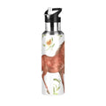 20 oz Insulated Stainless Steel Water Bottle with Straw Lid Y39137