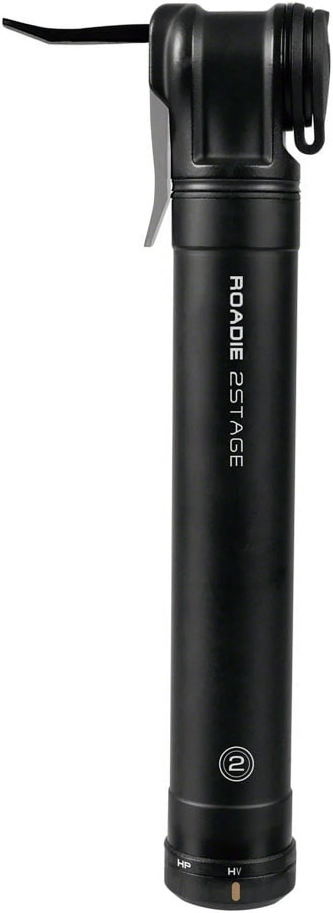 Roadie Mini Pump, 2Stage, 160psi, Black N75022