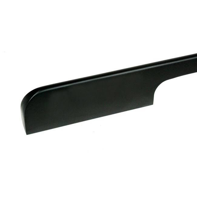 8-Inch Solid Matte Black Cabinet Bar Pull Handle (Case of 10) U64669