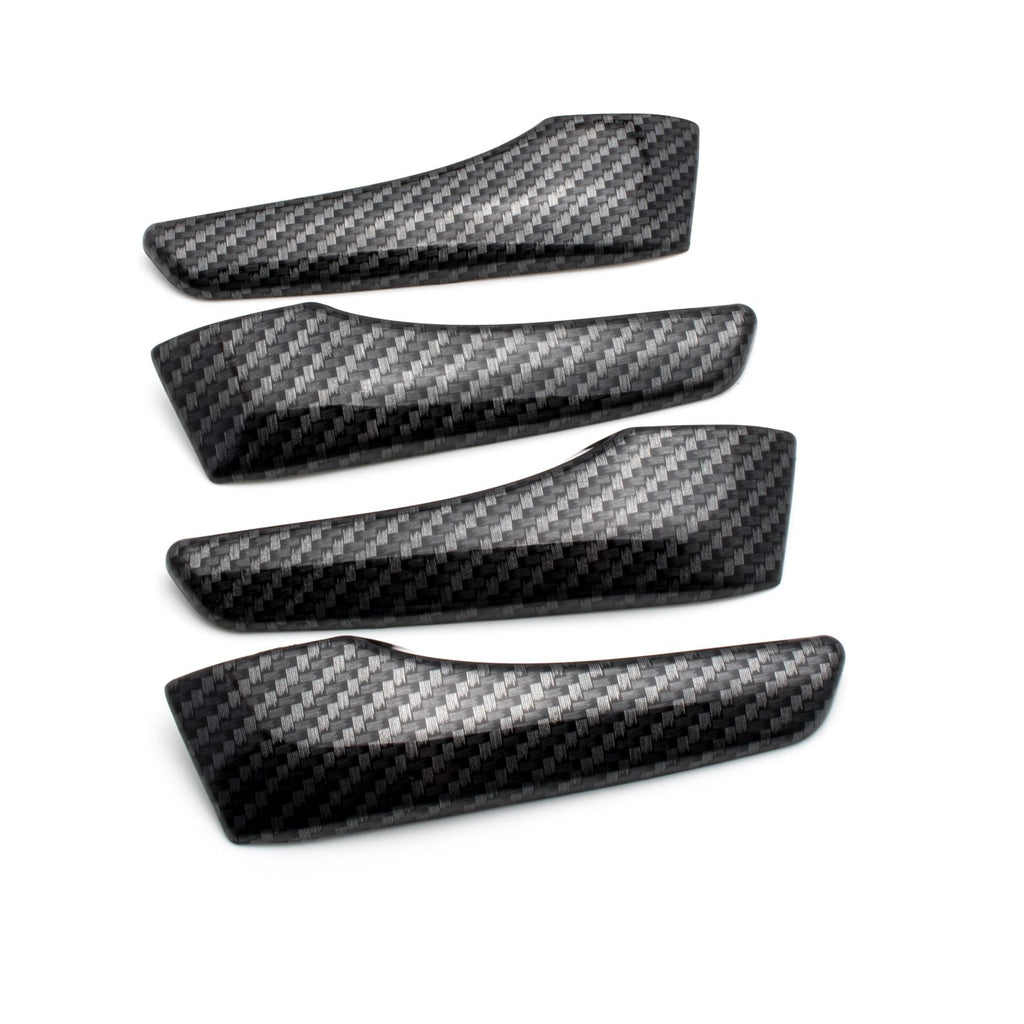 4pcs Carbon Fiber Style Car Inner Door Handle Cover Trim Protector V341