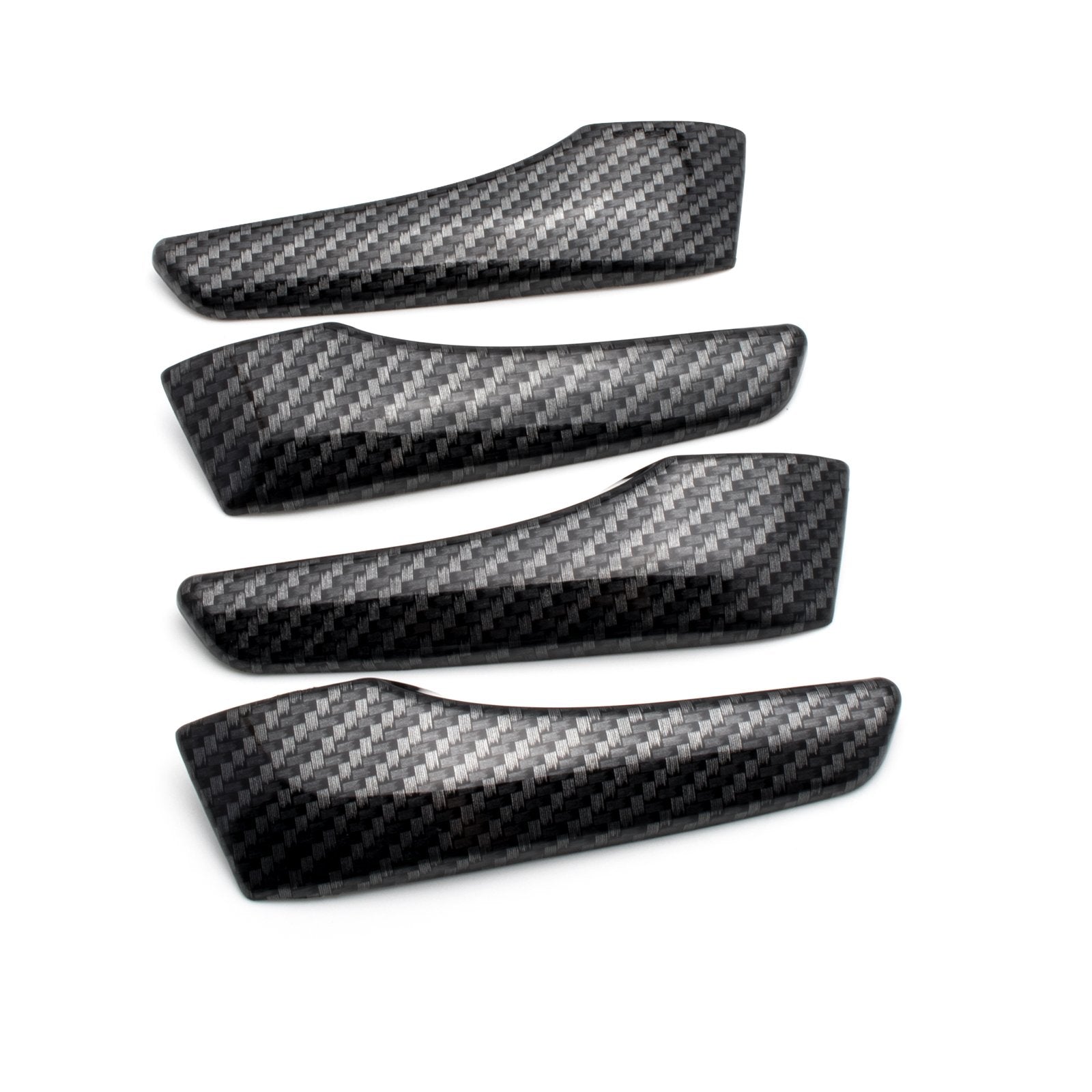 4pcs Carbon Fiber Style Car Inner Door Handle Cover Trim Protector V341