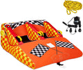 Red Towable Water Tube with Cushion Seats O8625