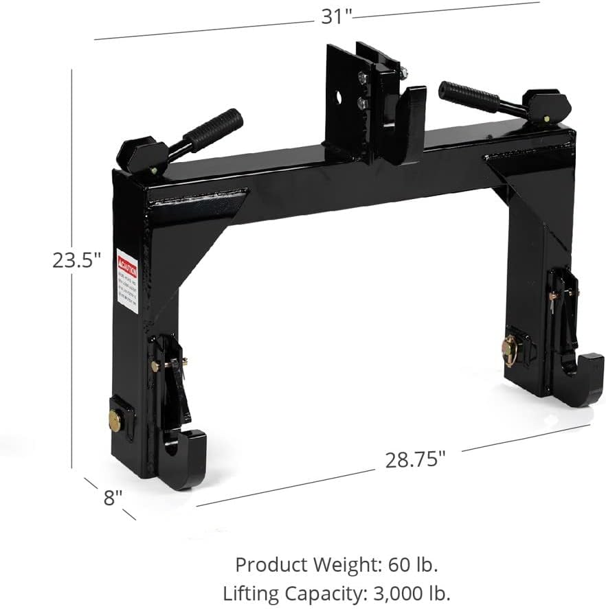 3-Point Quick Hitch for Tractors R654