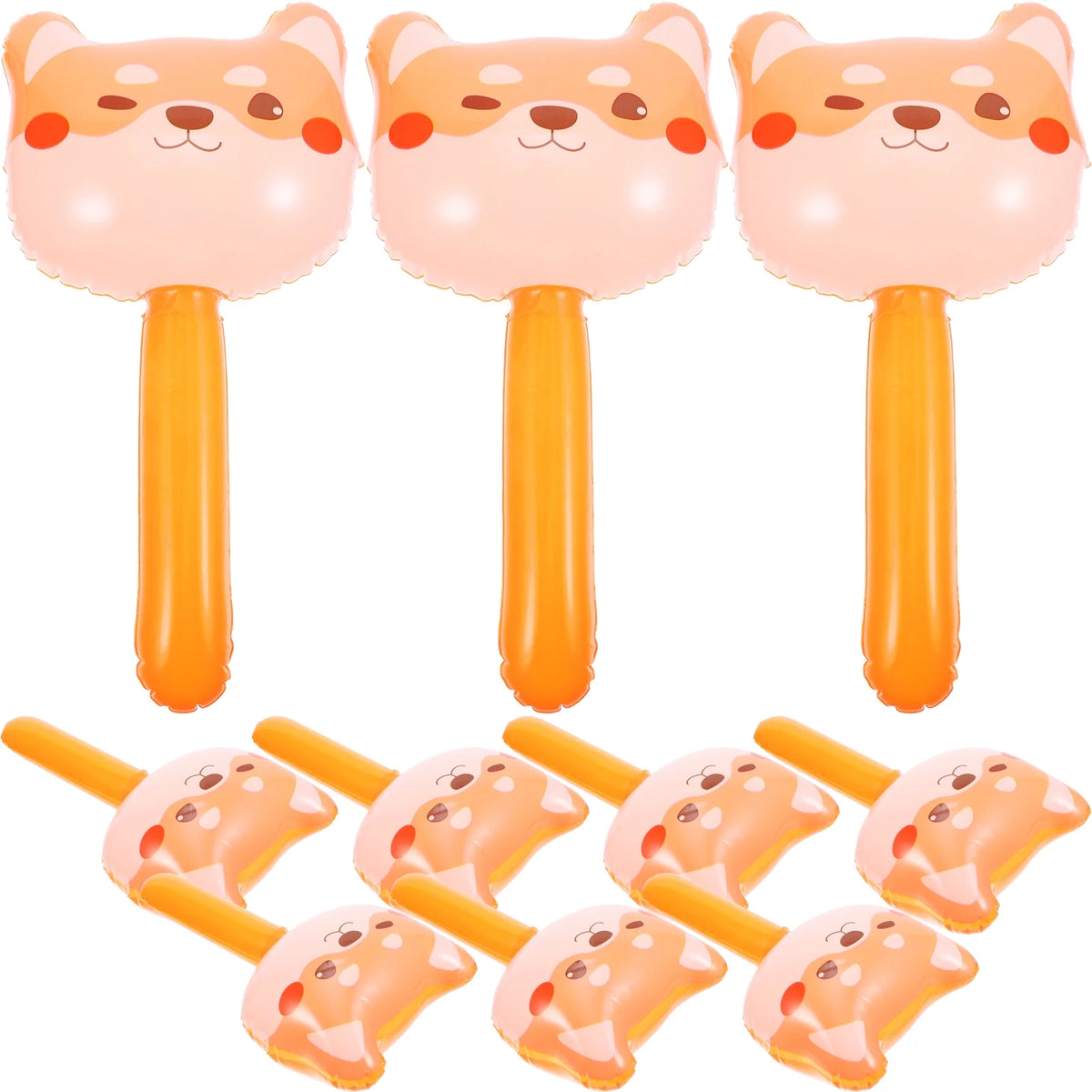 10pcs Inflatable Hammer Toys with Bell W130877