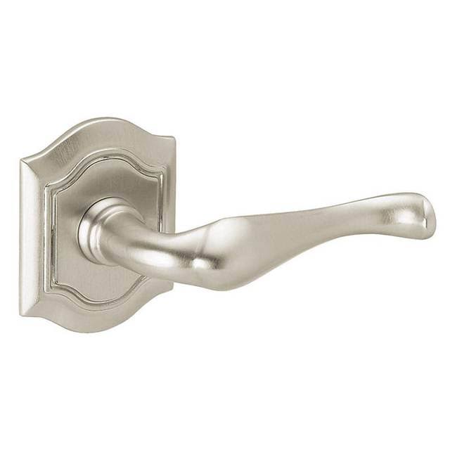 Satin Brass/Brown Lever Pair K82048