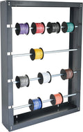 Wire Spool Rack, 4 Rods, Grey E774