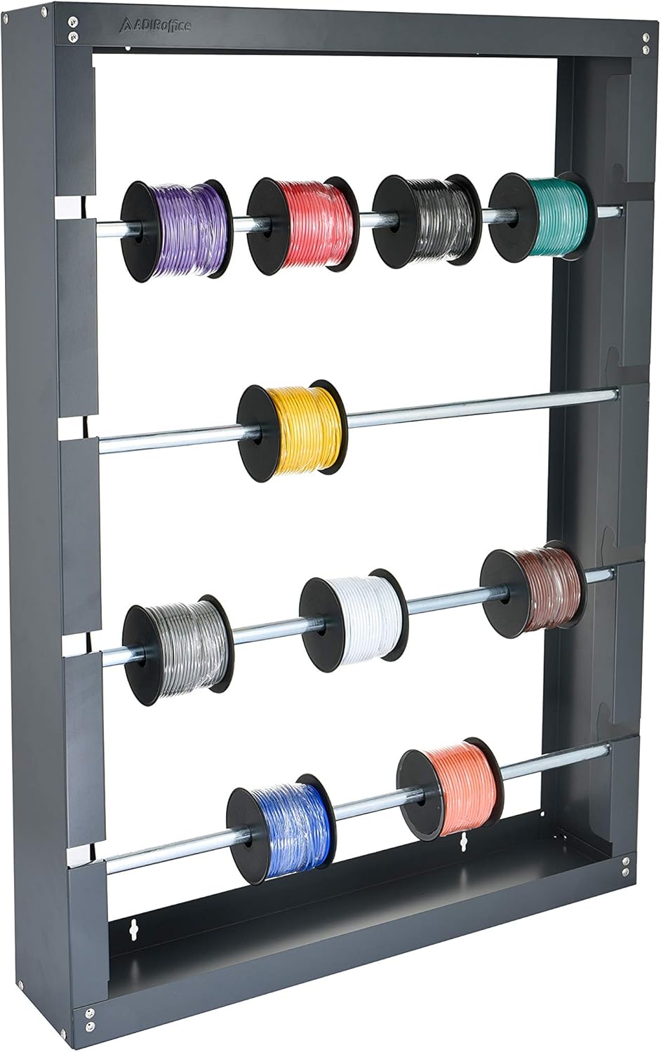 Wire Spool Rack, 4 Rods, Grey E774