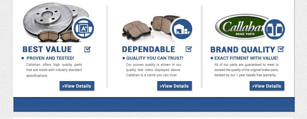 Premium Grade Semi-Loaded Caliper Assembly Pair Set L666
