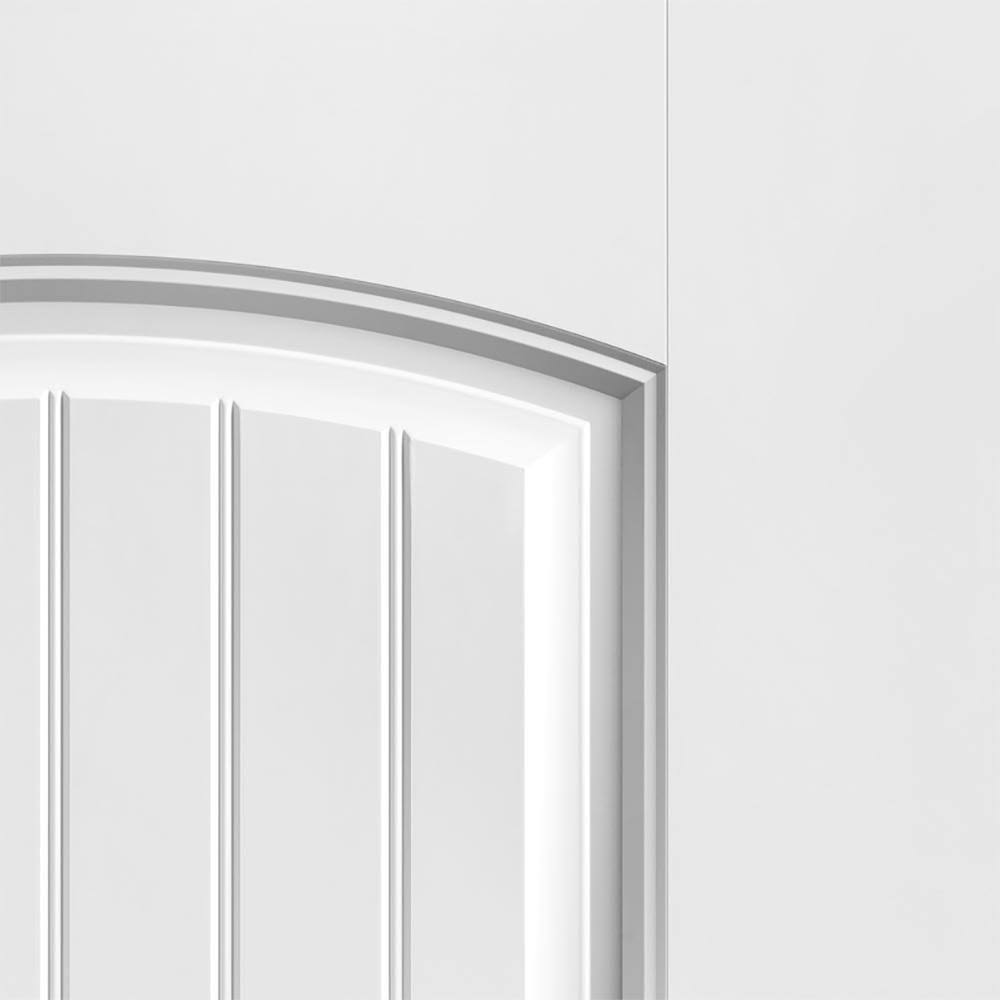 28 in. x 80 in. 2-Panel Hollow Core Primed Composite Interior Door Slab B724
