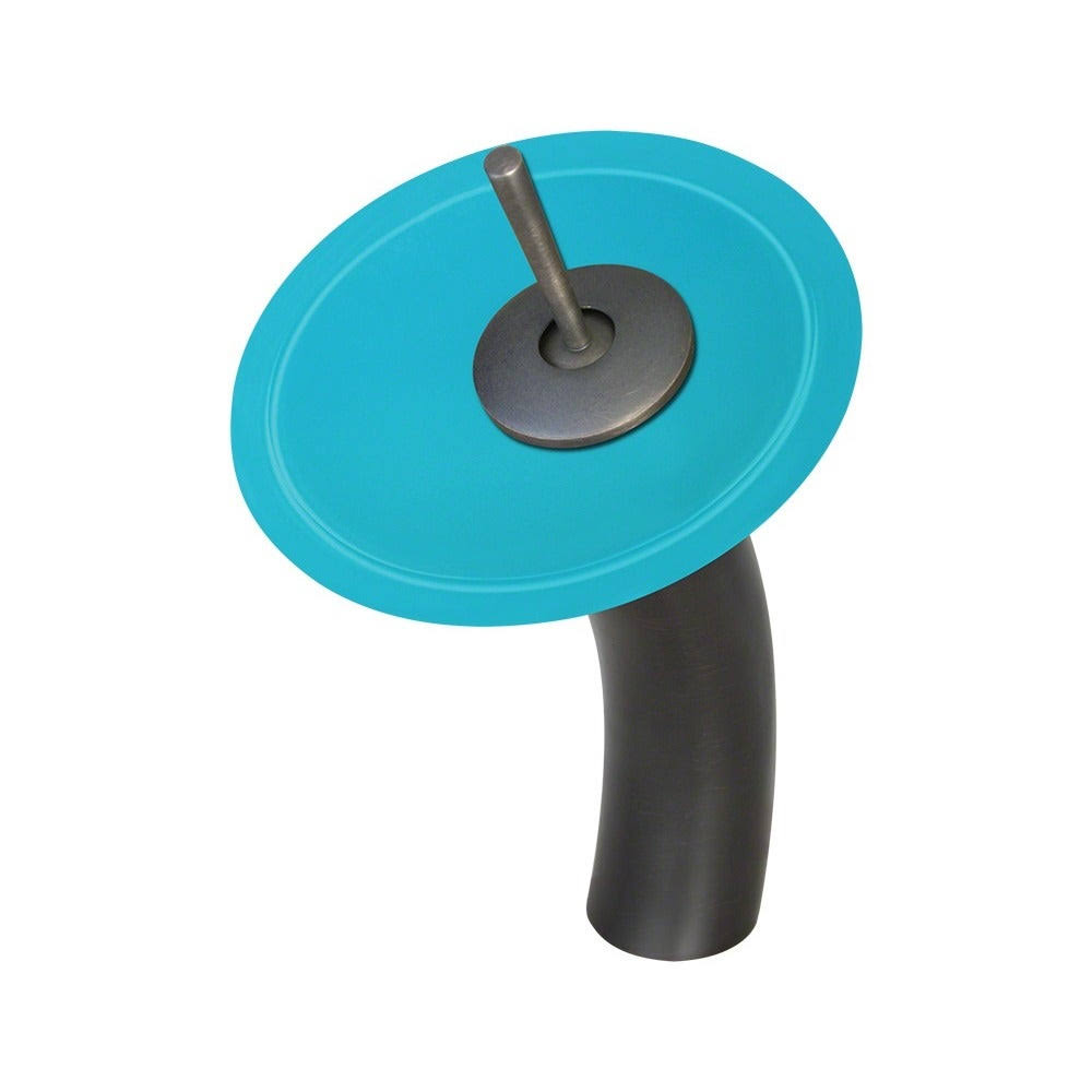 Turquoise Bathroom Vessel Sink Ensemble B849164