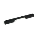8-Inch Solid Matte Black Cabinet Bar Pull Handle (Case of 10) U64669