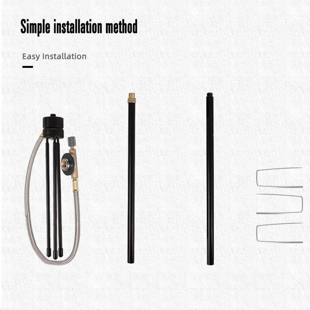 Portable Gas Heater with Adjustable Valve Tripod J35291