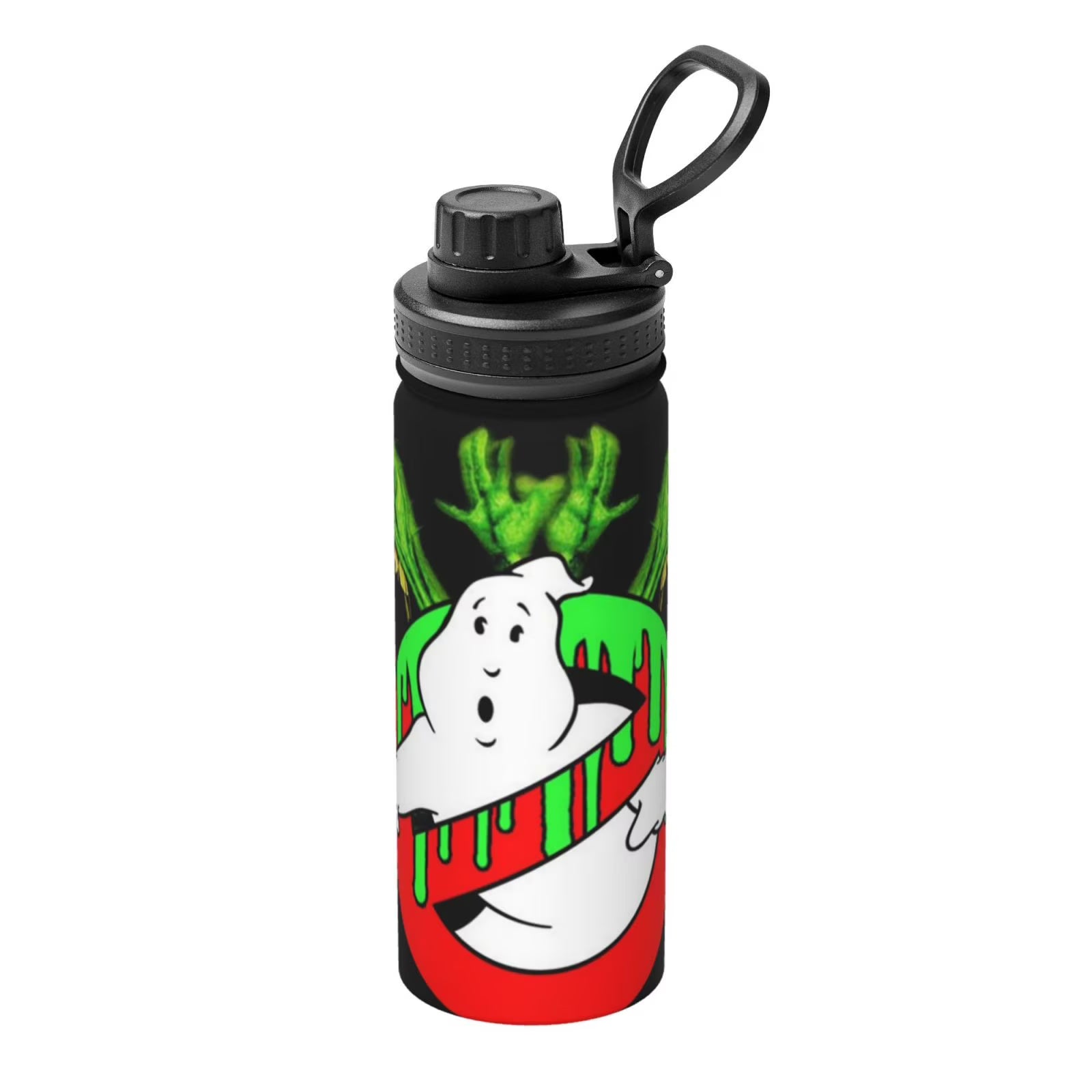 Green Slimer Insulated Stainless Steel Water Bottle 18OZ B402535