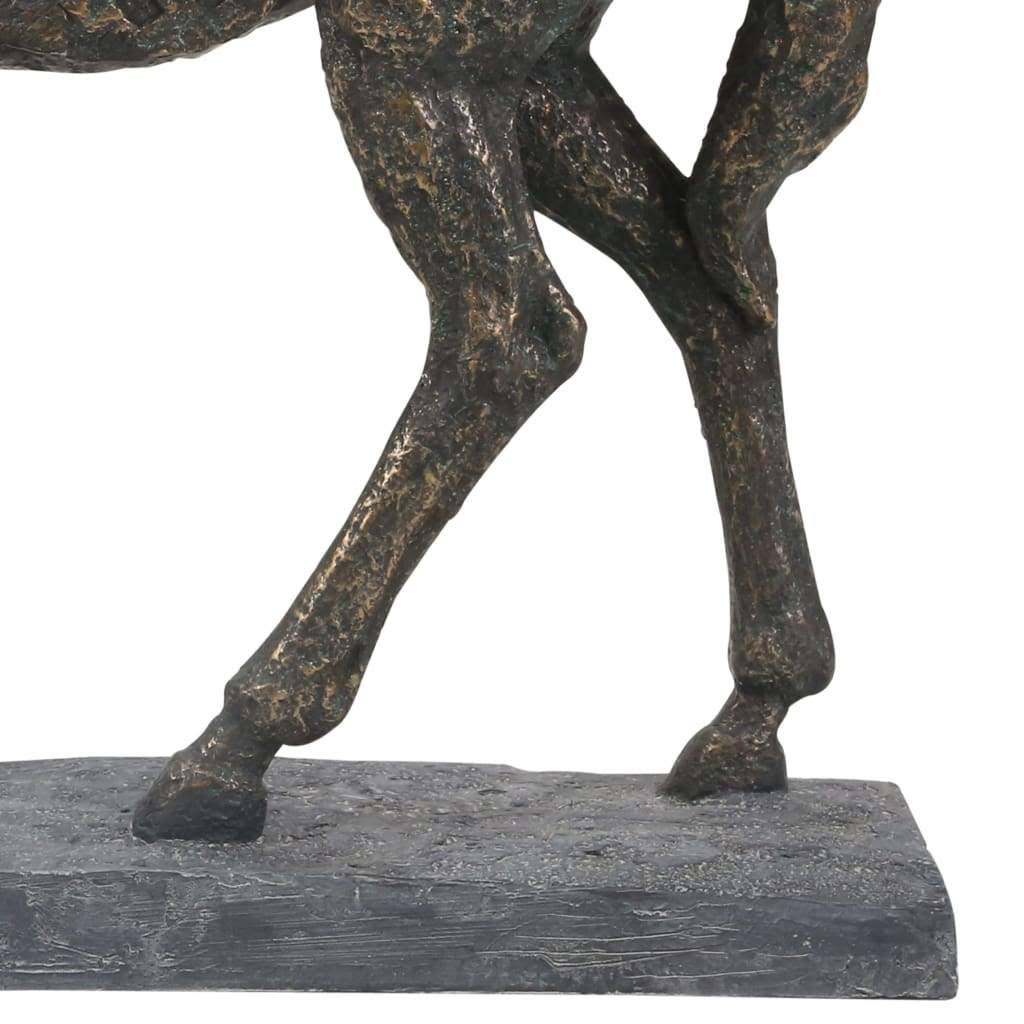 Bronze Polyresin Horse L464