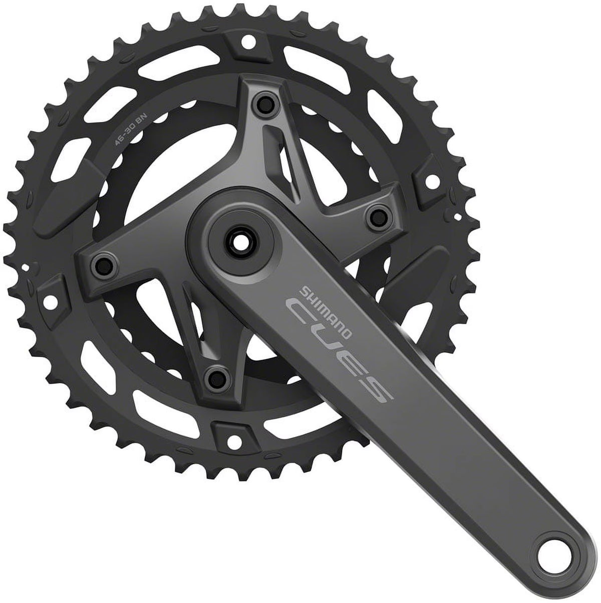 Black 170mm 46/30t Crankset N9200