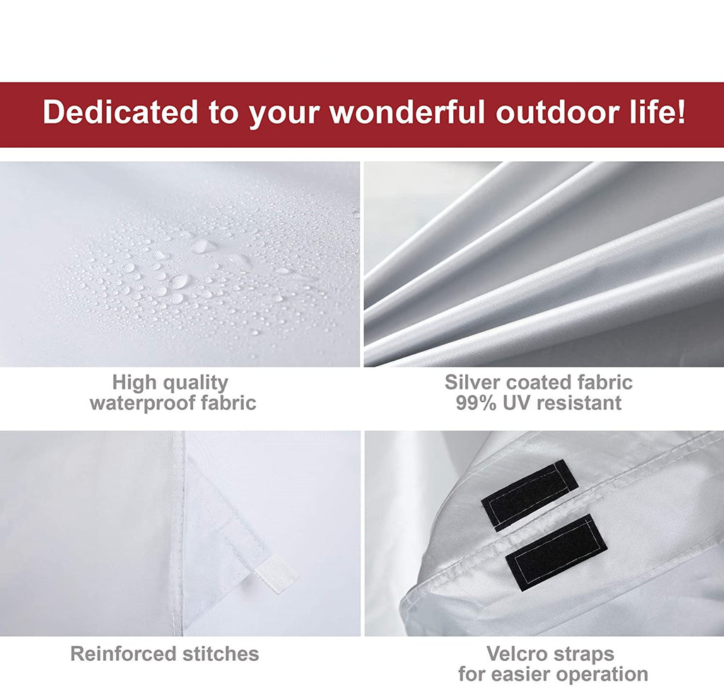 10' x 10' Instant Commercial Canopy Straight Leg Pop-up Canopy, White J31157