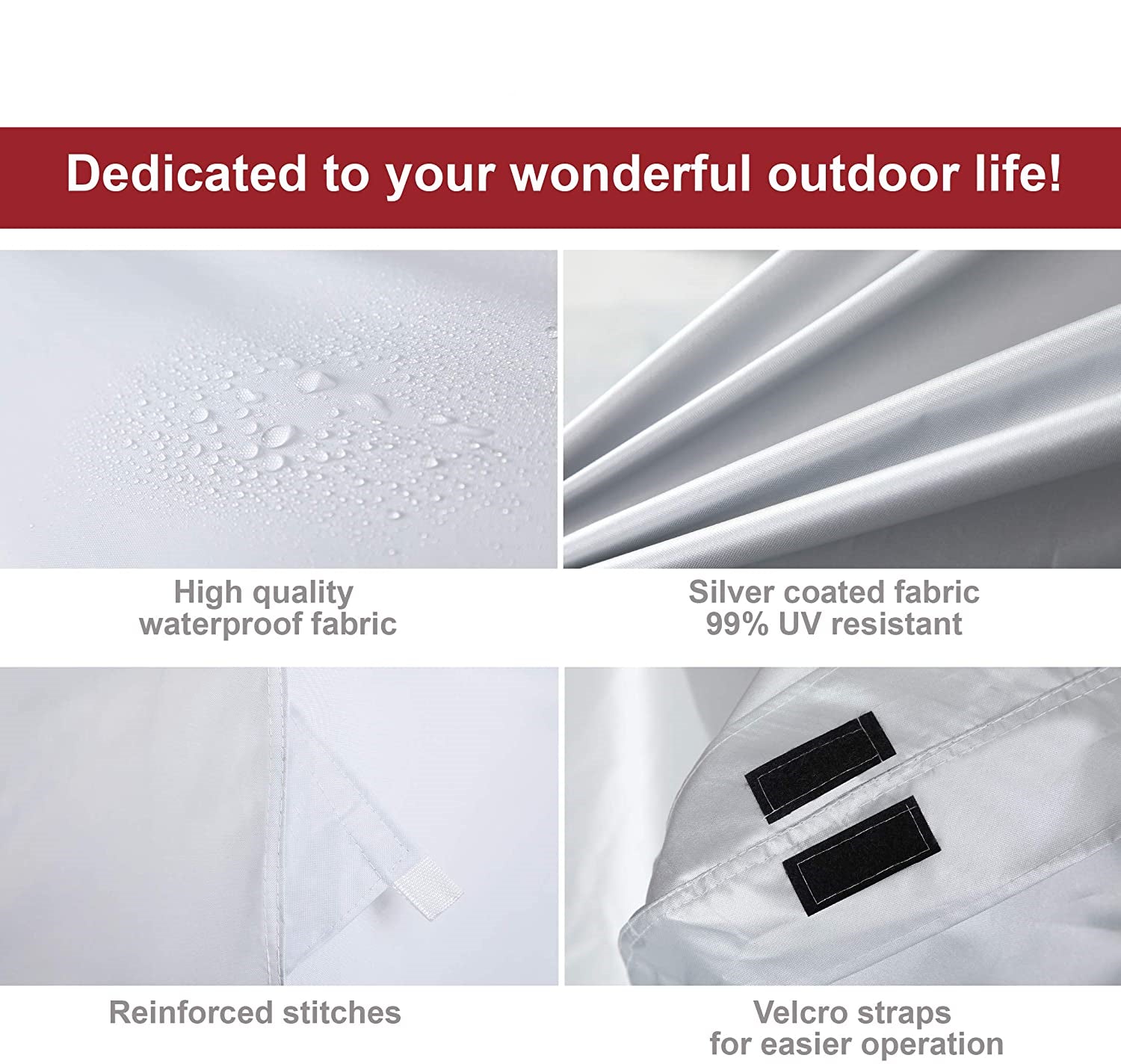 10' x 10' Instant Commercial Canopy Straight Leg Pop-up Canopy, White J31157